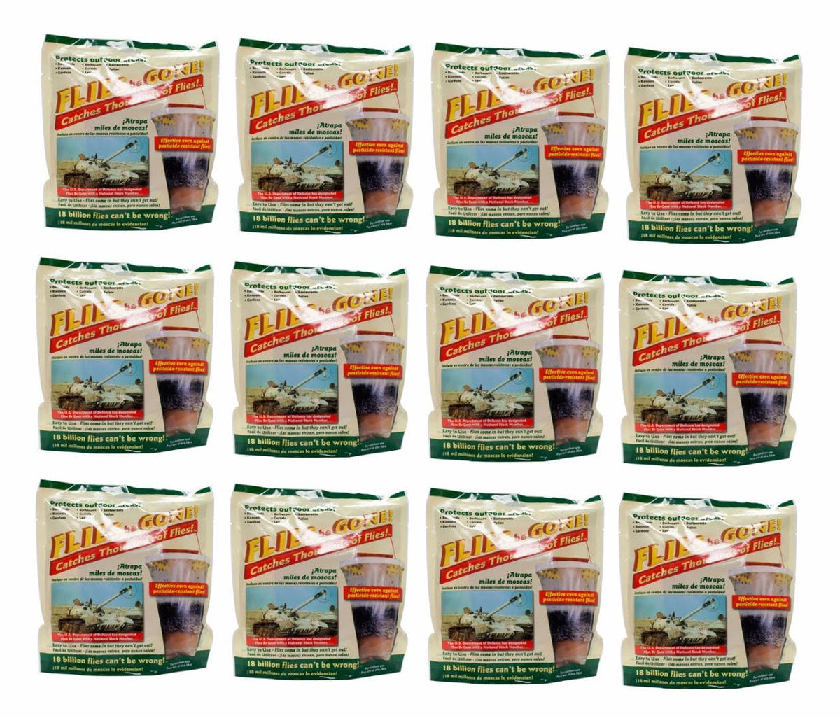 Non Toxic Fly Trap (12-Pack) W413