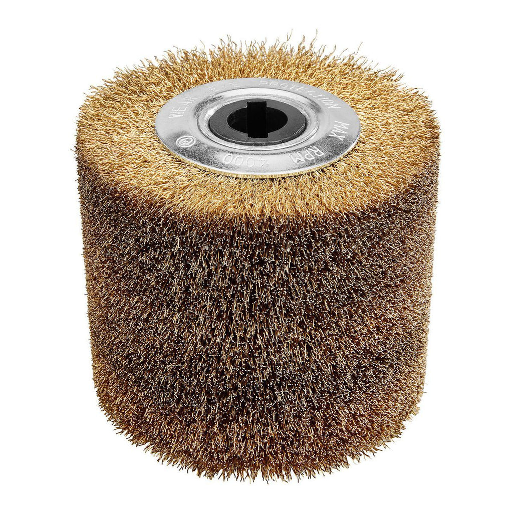 4-1/2 in. x 4 in. x 3/4 in. Crimped Steel Wire Drum M44948