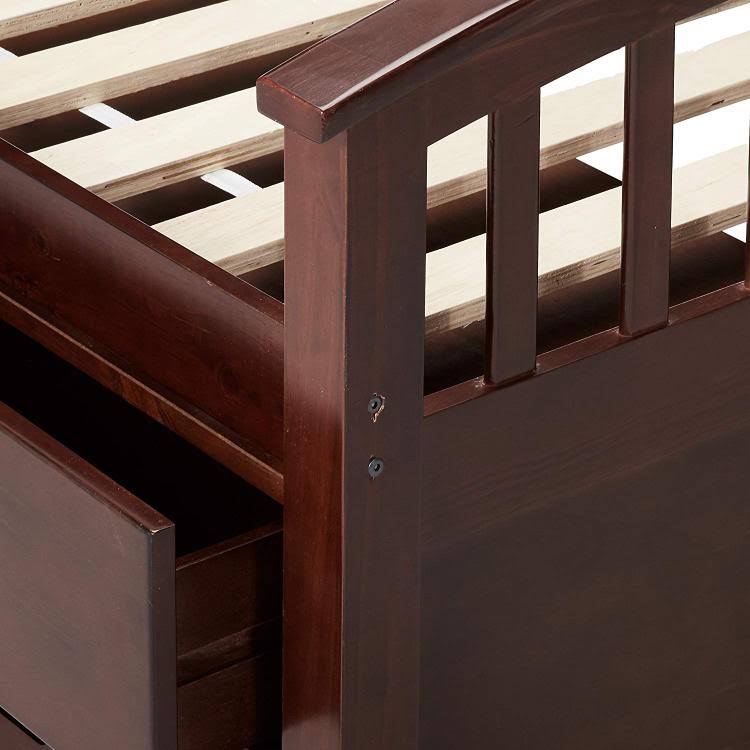 6 Drawer Twin Storage Bed Q74196