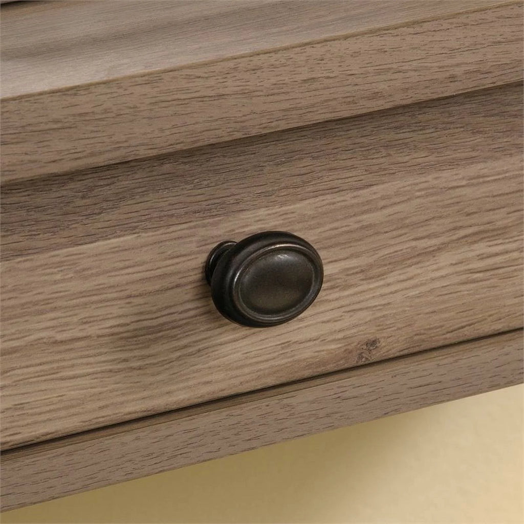 Salt Oak 2-Drawer Engineered Wood Writing Desk I31959